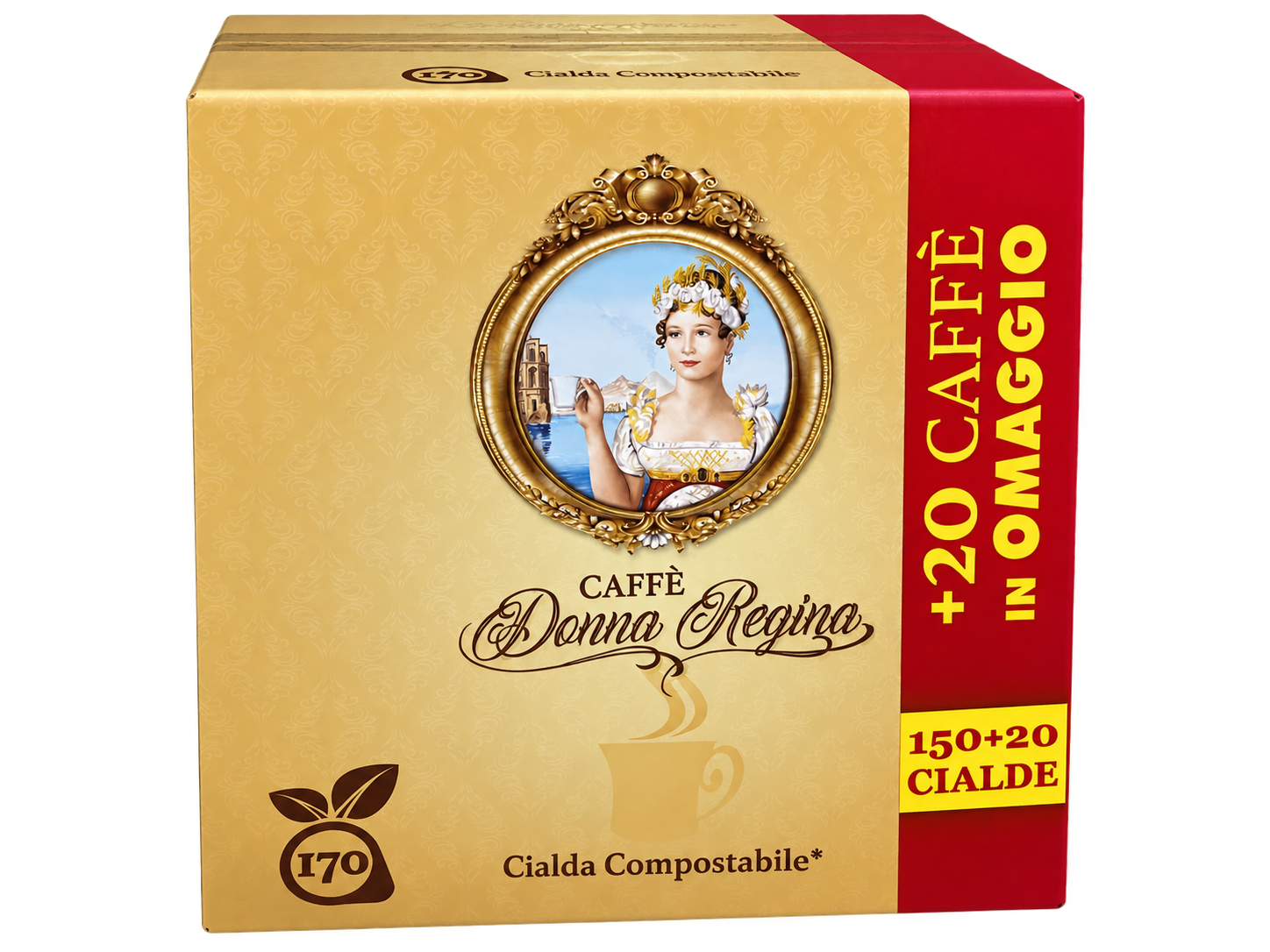 170 Cialde Caffè Donna Regina miscela forte, (150+20 in omaggio) - immagine 2